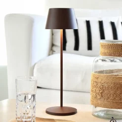 LOOM DESIGN Modi LED terraslamp, corten
