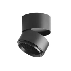 LOOM DESIGN Ray LED plafondspot Ø9,3cm 13W zwart