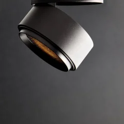 LOOM DESIGN Ray LED plafondspot Ø9,3cm 13W zwart