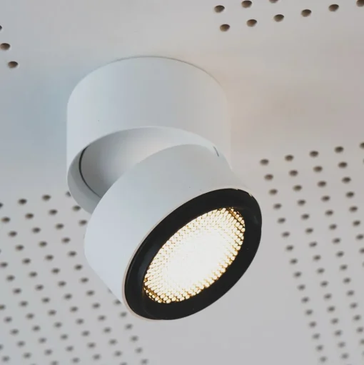 LOOM DESIGN Ray LED plafondspot Ø9,3cm 13W wit