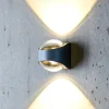 LOOM DESIGN Saga buitenwandlamp up/down zwart