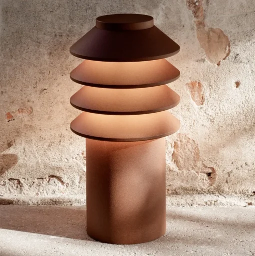 Louis Poulsen Bysted 25 voetplaat corten 927