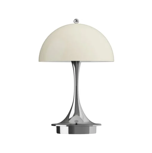 Louis Poulsen Panthella Portable 160 V3, opaalchroom/beige