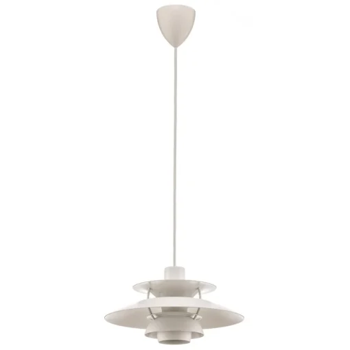 Louis Poulsen PH 5 Mini hanglamp monochroom wit