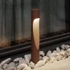 Louis Poulsen sokkellamp Flindt, 927, corten 35 cm voet 24 V