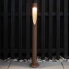 Louis Poulsen tuinpadverlichting Flindt, 930, corten 70 cm voet 24 V