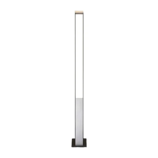 Lucande Aegisa LED tuinpadverlichting, 80 cm, antraciet, metaal, IP54