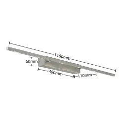 Lucande Alexis LED schilderij verlichting 118cm