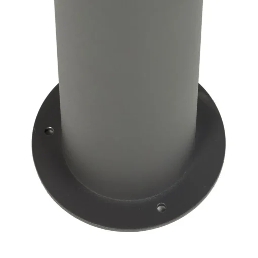 Lucande buitenlamp Dunia, antraciet, metaal, hoogte 220 cm