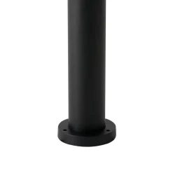Lucande buitenlamp Siveta, 240cm, 3-lamps, zwart, E27, IP65