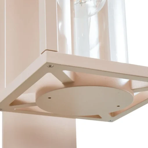 Lucande buitenwandlamp Ferda, pendel, beige, IP44