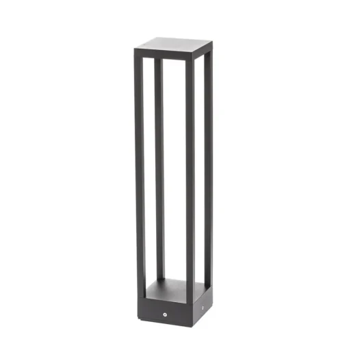 Lucande Carlota LED tuinpadverlichting, antraciet, 65 cm, metaal