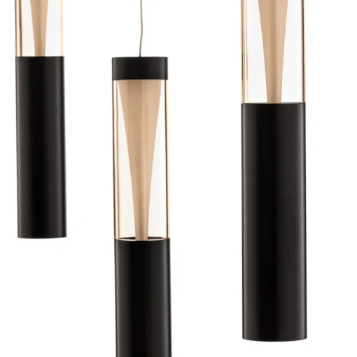 Lucande Danson LED hanglamp, 5-lamps
