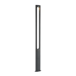 Lucande Dovino LED lantaarnpaal, 200 cm
