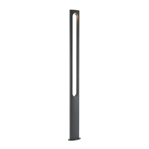 Lucande Dovino LED lantaarnpaal, 200 cm