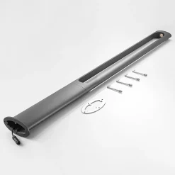 Lucande Dovino LED lantaarnpaal, 200 cm