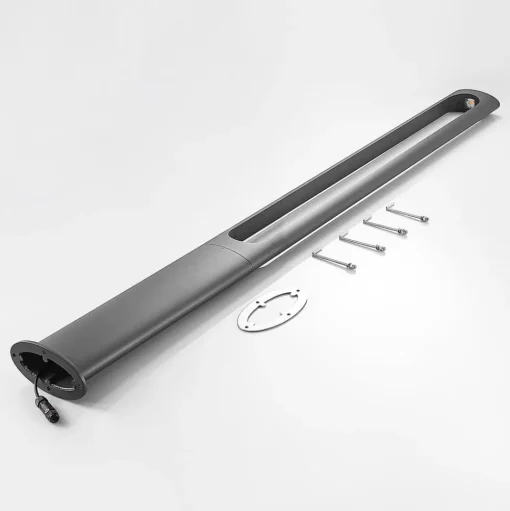 Lucande Dovino LED lantaarnpaal, 200 cm