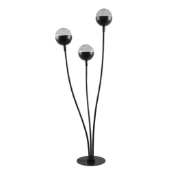 Lucande Dustian vloerlamp, 3-lamps