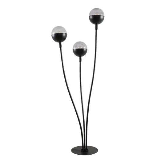 Lucande Dustian vloerlamp, 3-lamps