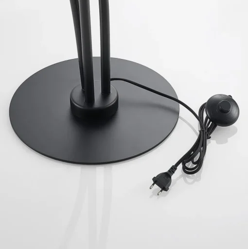 Lucande Dustian vloerlamp, 3-lamps