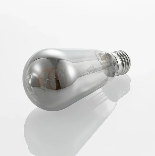 Lucande E27-lamp ST64 4W 918 dimbaar titaan per 2