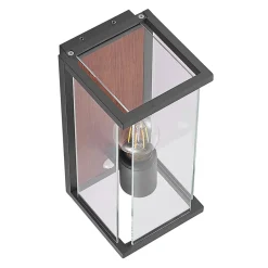 Lucande Elwin wandlamp, 1-lamp, sensor