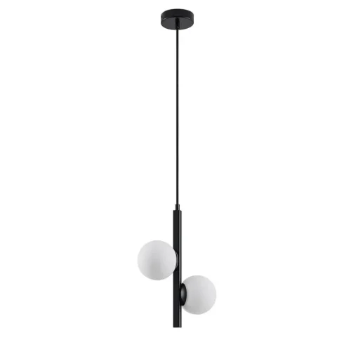 Lucande Emarin hanglamp glazen bollen 2-lamps