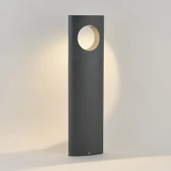 Lucande Forama LED tuinpadverlichting, donkergrijs