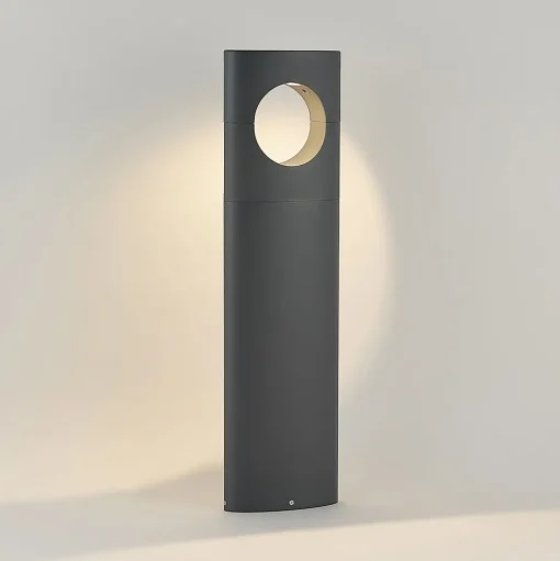 Lucande Forama LED tuinpadverlichting, donkergrijs