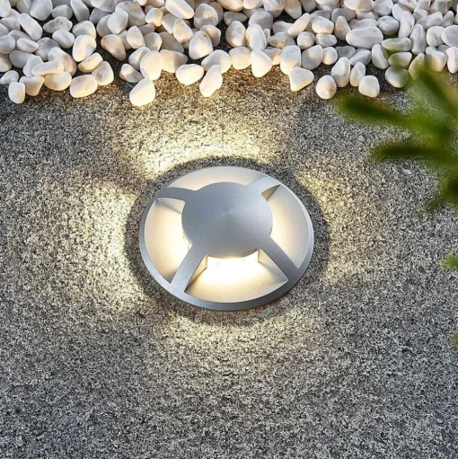 Lucande grondspot inbouwlamp Milara, 4 lichtuitgangen, GU10