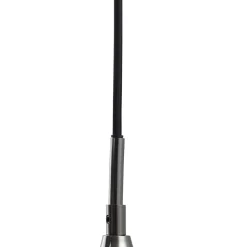 Lucande Jarven hanglamp, 7-lamps, zwart, glas