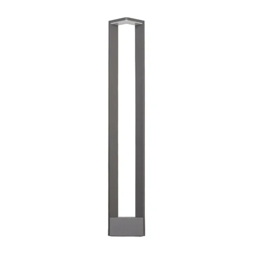Lucande Jeny LED tuinpadverlichting, 100 cm, antraciet, aluminium