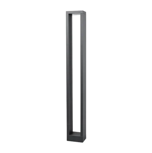 Lucande Jupp LED tuinpadverlichting, 60 cm, antraciet, metaal, IP54