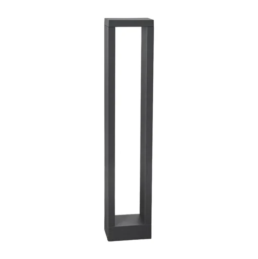 Lucande Jupp LED tuinpadverlichting, set van 4, 60 cm, antraciet, IP54