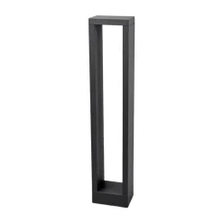 Lucande Jupp LED tuinpadverlichting, set van 4, 60 cm, antraciet, IP54