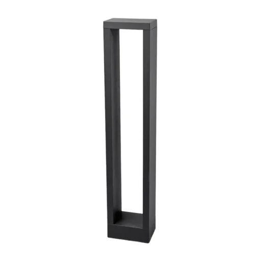 Lucande Jupp LED tuinpadverlichting, set van 4, 60 cm, antraciet, IP54