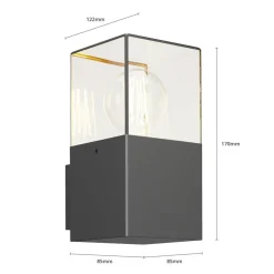 Lucande Keke buitenwandlamp