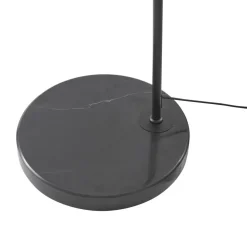 Lucande LED booglamp Jekta, messingkleurig, 183 cm, dimbaar