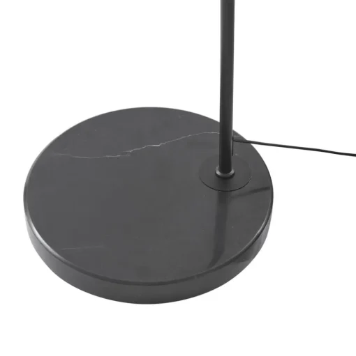 Lucande LED booglamp Jekta, messingkleurig, 183 cm, dimbaar