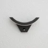 Lucande LED buiten wandlamp Half, sensor, antraciet, IP54