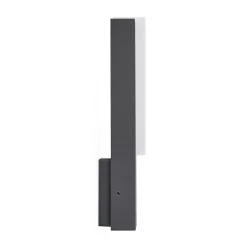 Lucande LED buiten wandlamp Virgalia, 31cm, antraciet, IP65