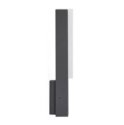 Lucande LED buiten wandlamp Virgalia, 31cm, antraciet, IP65