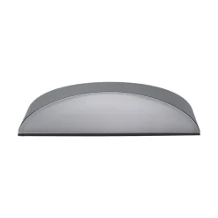 Lucande LED buiten wandlamp Akira, antraciet, metaal, 23cm