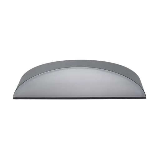Lucande LED buiten wandlamp Akira, antraciet, metaal, 23cm