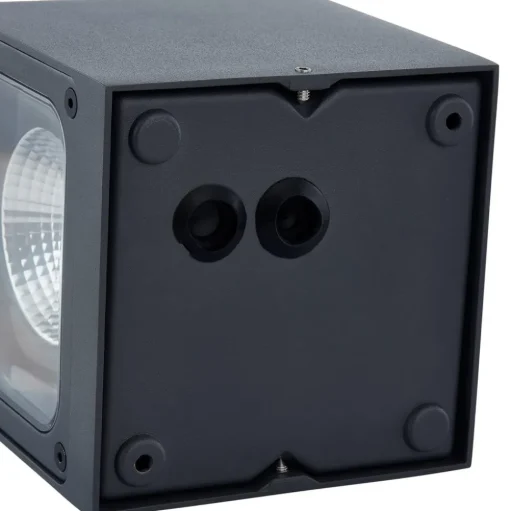Lucande LED buiten wandlamp Merjem, 12 cm, omhoog/omlaag, IP54