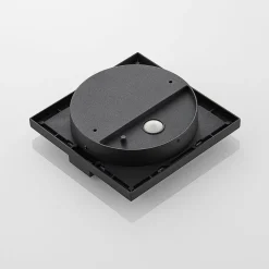 Lucande LED buiten wandlamp Gylfi, 20 cm, antraciet, aluminium