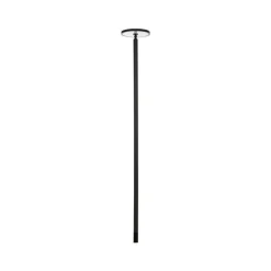 Lucande LED buitenlamp Akito, antraciet, 220 cm, IP54