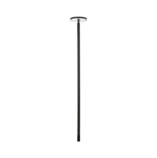 Lucande LED buitenlamp Akito, antraciet, 220 cm, IP54