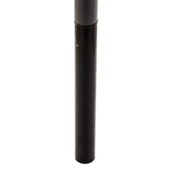 Lucande LED buitenlamp Akito, antraciet, 220 cm, IP54