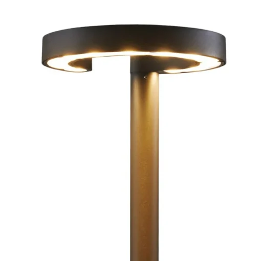 Lucande LED buitenlamp Jannis, antraciet, metaal, 200cm